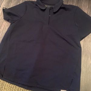 Figs | Navy Blue. Collar Top | Small | NWOT